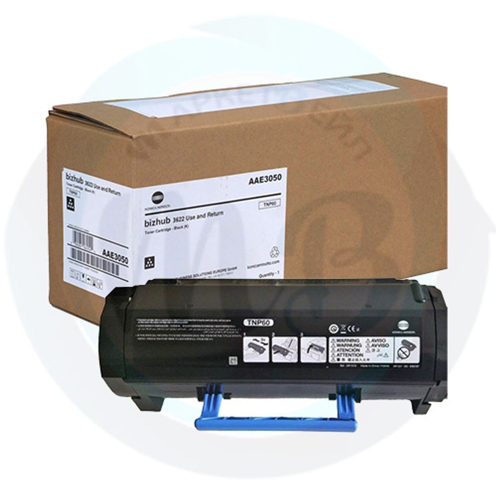 Тонер-картридж TNP-60 для Konica Minolta bizhub 3622 возвратный AAE3050