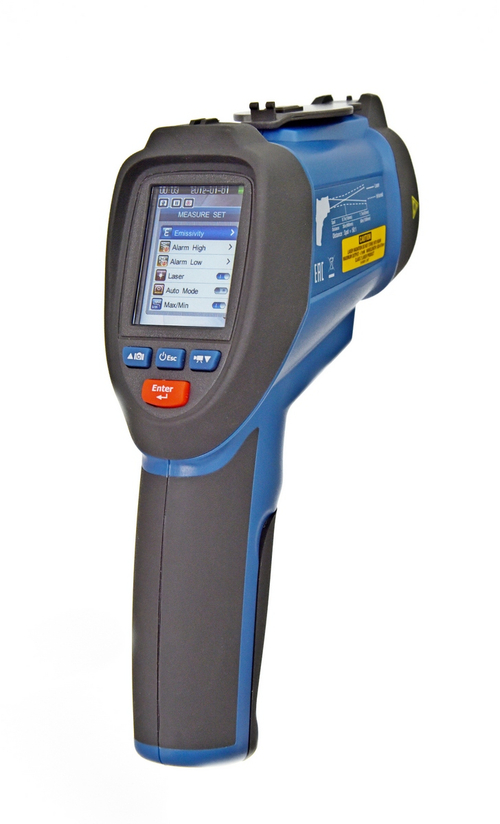 Профессиональный пирометр со встроенной камерой СЕМ DT-9860
