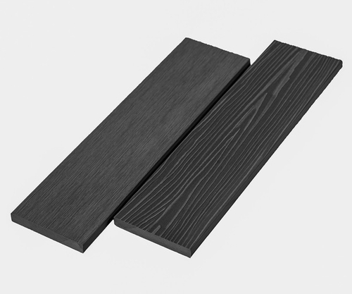 Заборная доска UnoDeck Forte 140×12 мм Rus Decking ДПК Графит