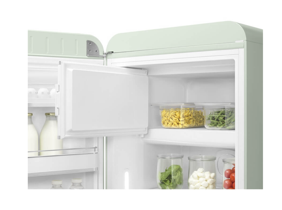 Холодильник Smeg FAB28LPG6, пастельный зеленый