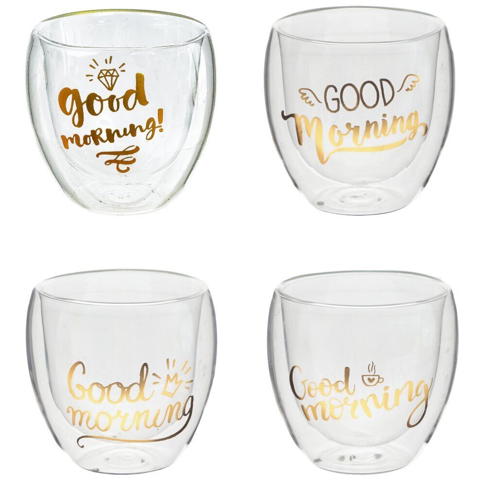 GAEM Стакан, 300 мл, L8,5 W8,5 H9 см, 4в.