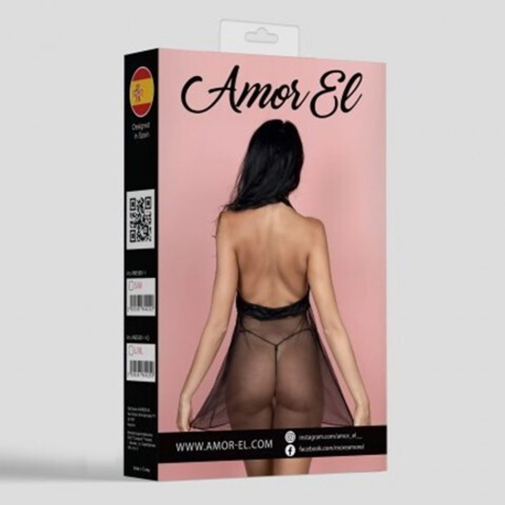 Эротическое платье Castalia L/XL черное