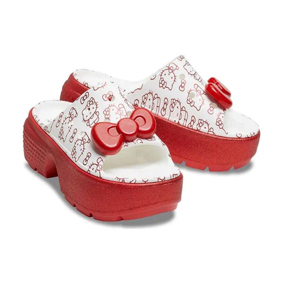 Crocs Hello Kitty Stomp Slide 'White Red'