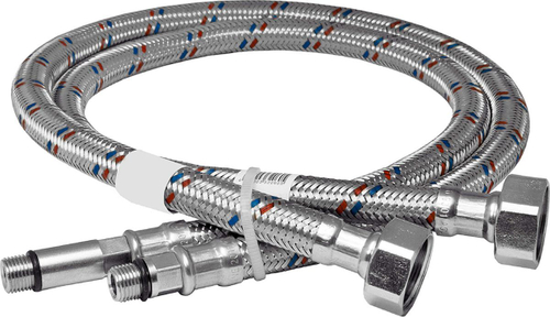 Гибкая Подводка для смесит. елочка L=120 (пара)