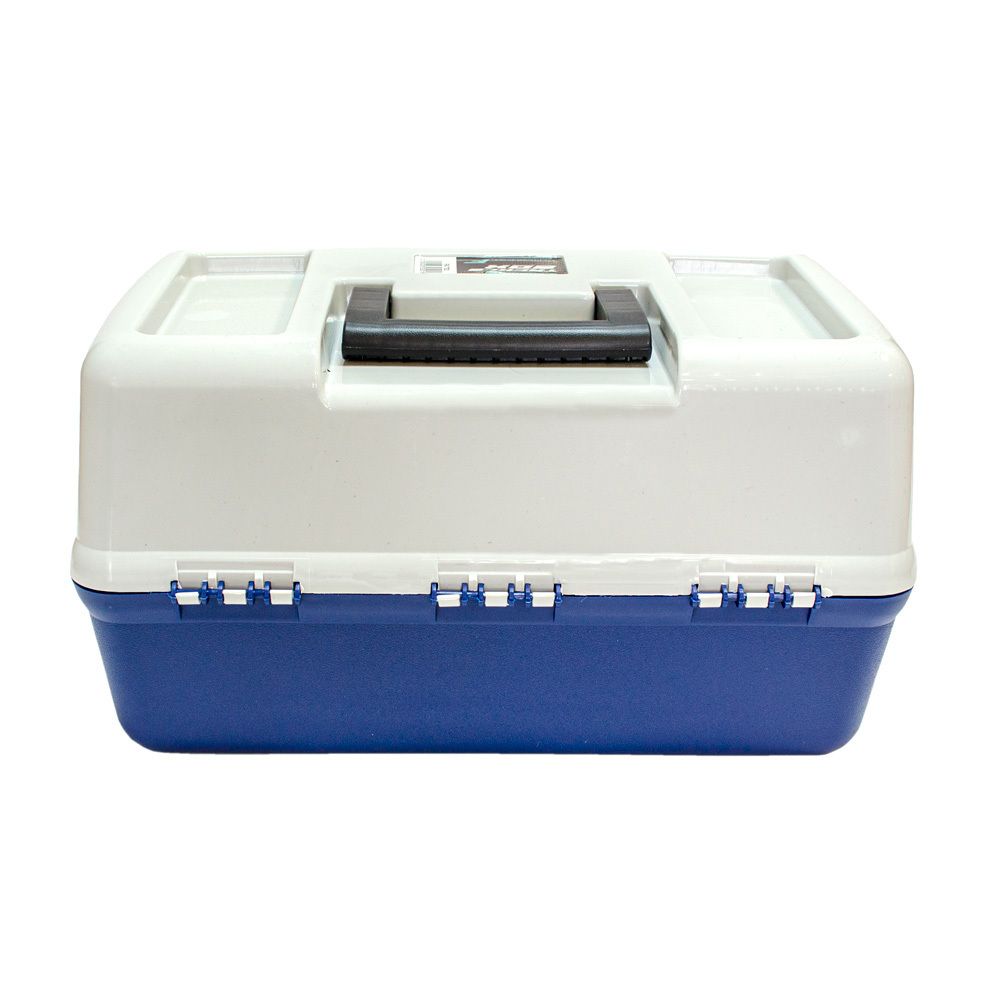 FLAGMAN Ящик 3-х полочный непрозр. крышка 360х215x195мм