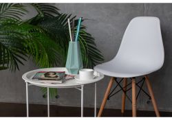 Журнальный столик-поднос Tray 47х51 white