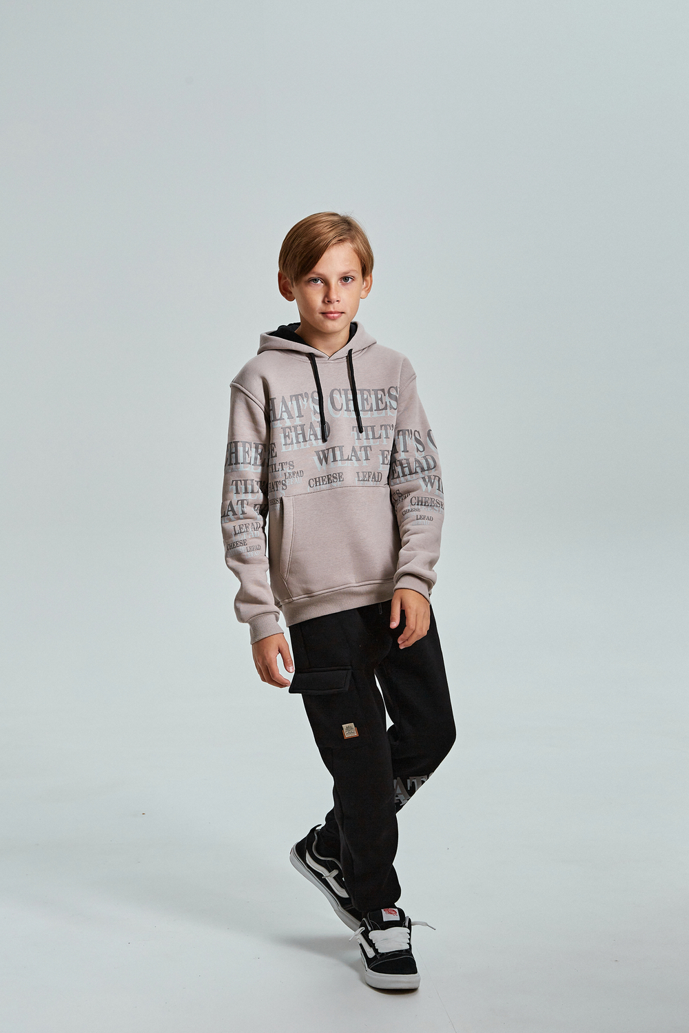 Свитшот дл/р начесом д/м LEYZ 10033