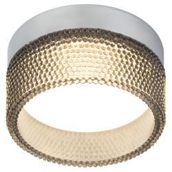 Светильник встраиваемый ЭРА DK97 CH/BK под лампу GX53 хром/черный | Встраиваемые светильники Для ламп GX53