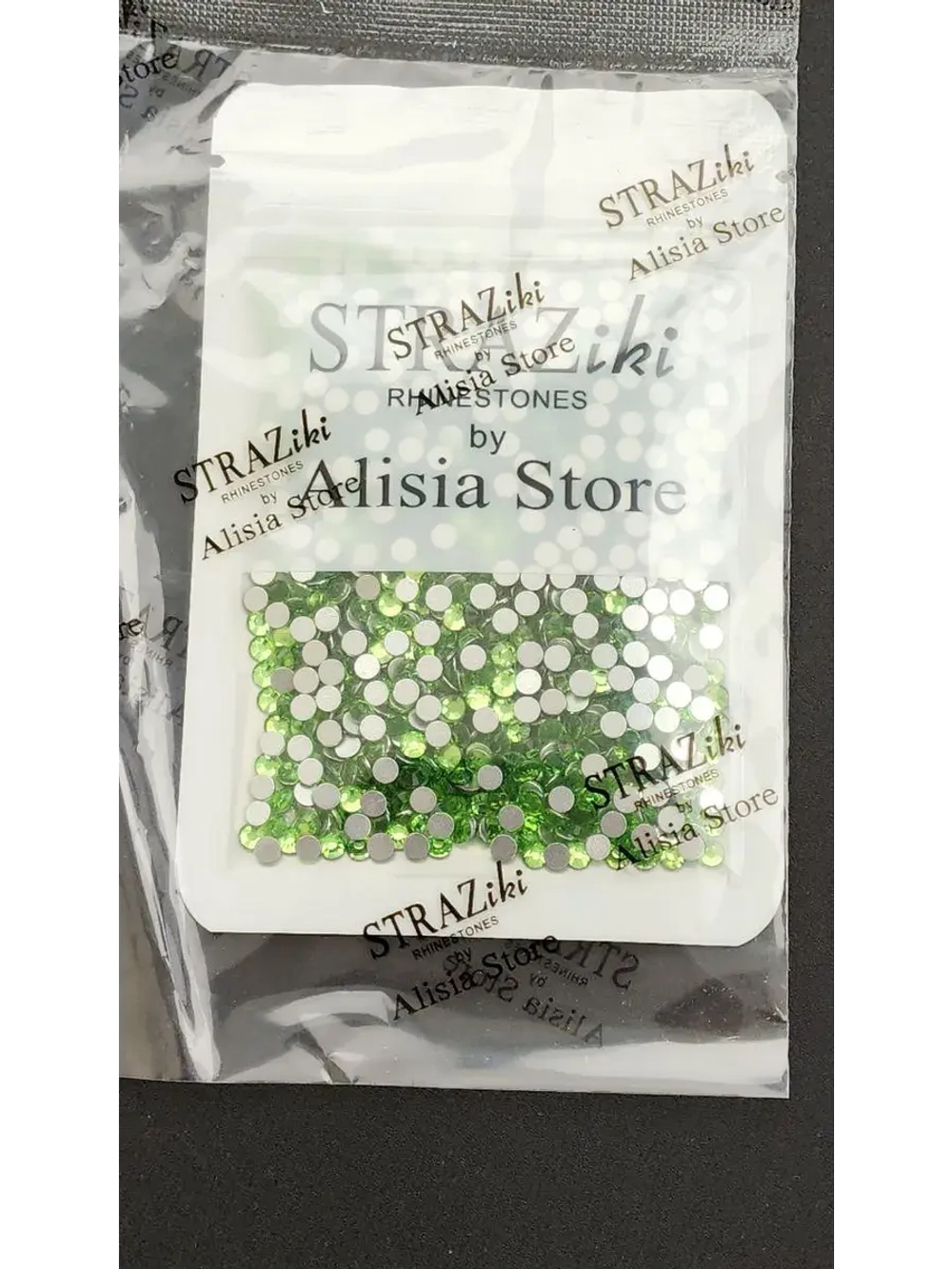 Стразы холодной фиксации стекло ss16 Peridot