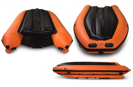 Надувная ПВХ-лодка Solar - 430 Super Jet Tunnel Expedition