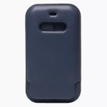 Кожаный чежол конверт для iPhone 12 Pro Max Baltic Blue (MHYH3ZE/A)