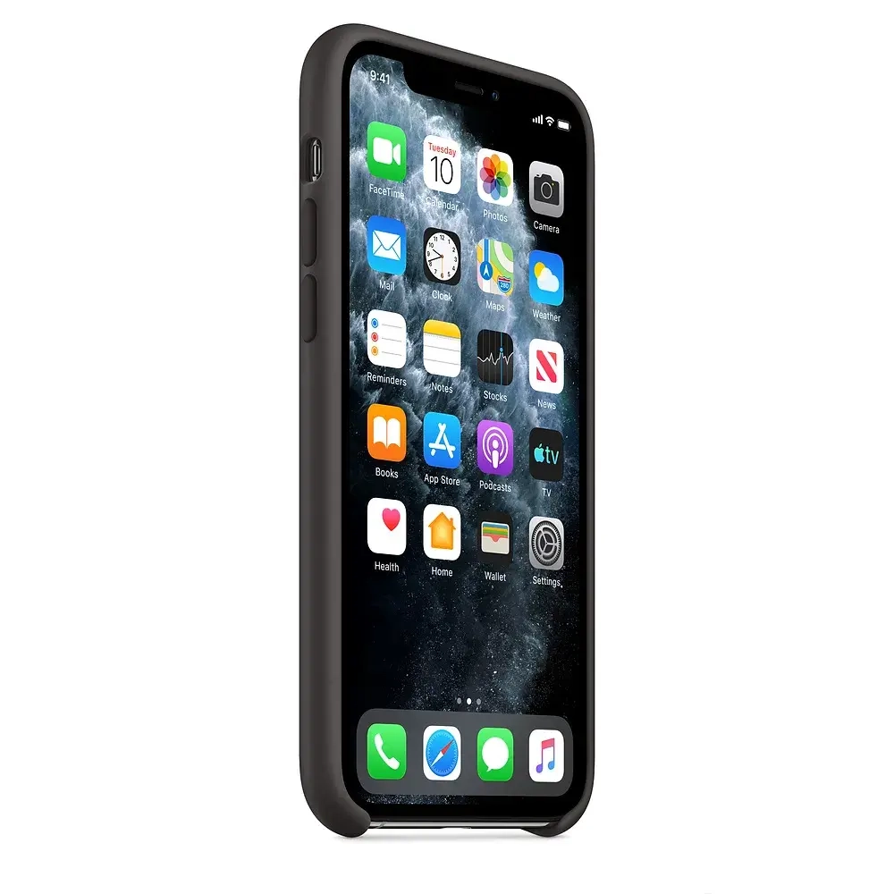 Чехол-накладка Apple Silicone Case Series для iPhone 11 Pro силикон Black (MWYN2ZM/A)