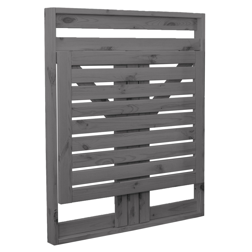 Стол садовый деревянный Эпларо откидной на стену, графит