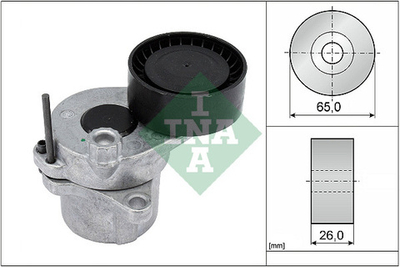 INA - 534033610-INA - Belt Tensioner, V-ribbed belt