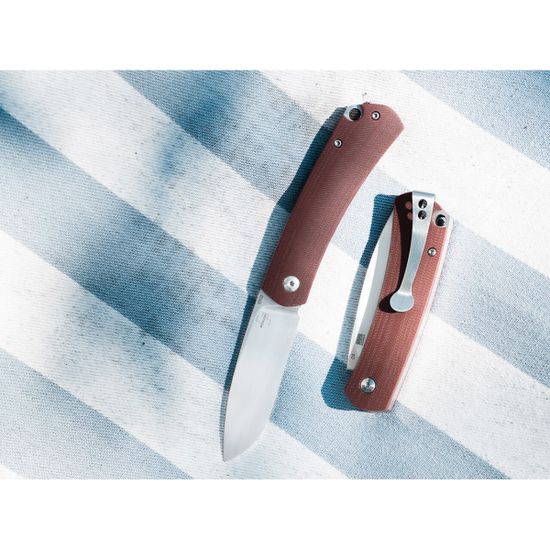 Складной нож Boker 01BO618 Boston Slipjoint c клинком из стали D2, рукоять G10