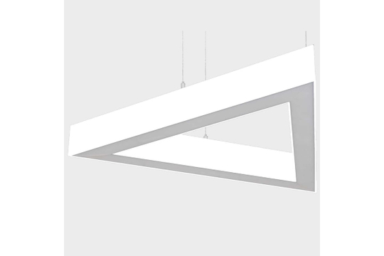 Светильник LED Trio трехлучевой 540W 5100мм*3 5000К белый подвесной IP40