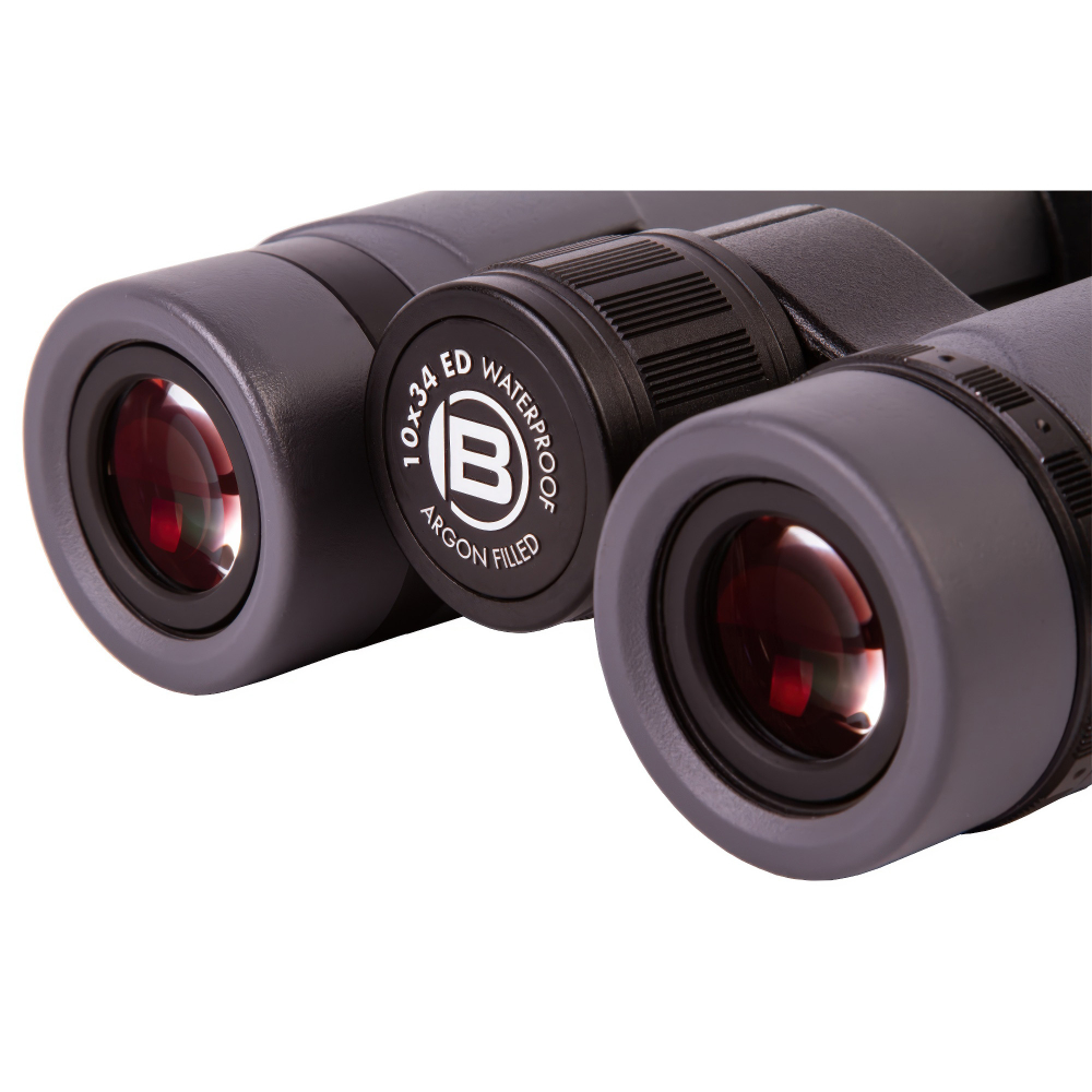 Бинокль Bresser Pirsch ED 10x34 - Поворотно-выдвижные наглазники