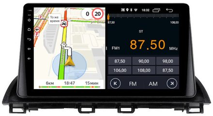 Магнитола для Mazda 3, Axela 2013-2019 - Parafar PF085FHD на Android 13, 8-ядер, 2Гб+32Гб, CarPlay, 4G SIM-слот