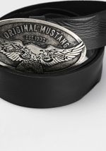 Ремень 40 mm with buckle in polished silver MG2069R13-0791