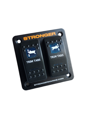 Транцевые плиты Stronger, для лодок длиной 4,8-7,5 м, комплект