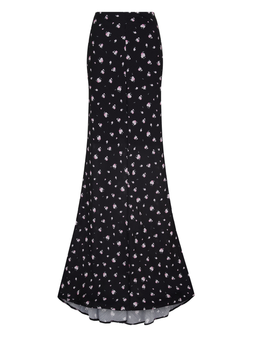 Юбка макси Monaco Rose, черный