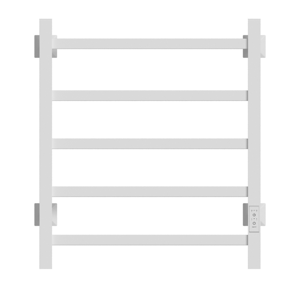 Полотенцесушитель MIXLINE TRIUMPH  60х50 (таймер, 302 Вт, 5 перекладин) электрический БЕЛЫЙ