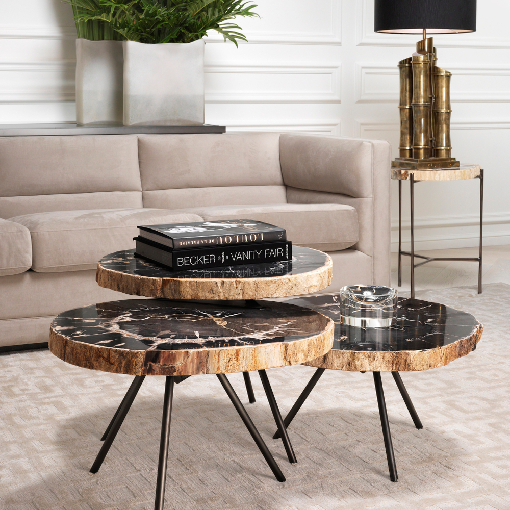 Журнальный столик Coffee Table De Soto set of 3 арт.111465