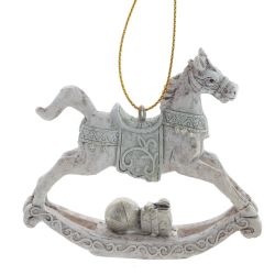 GAEM Украшение новогоднее "Лошадка-качалка", L8,5 W2 H7,5 см