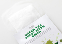 Тканевая маска с экстрактом Зеленого чая Tenzero Green Tea Sheet Mask 5шт