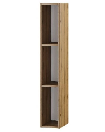 Пенал АЛЬБЕРО настенный открытый дуб вотан