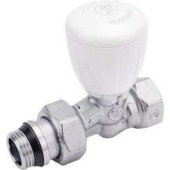 Клапан радиаторный Giacomini ручной R6TG Ду 15 прямой R6X033