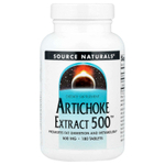 Source Naturals, Экстракт артишока 500, 180 таблеток