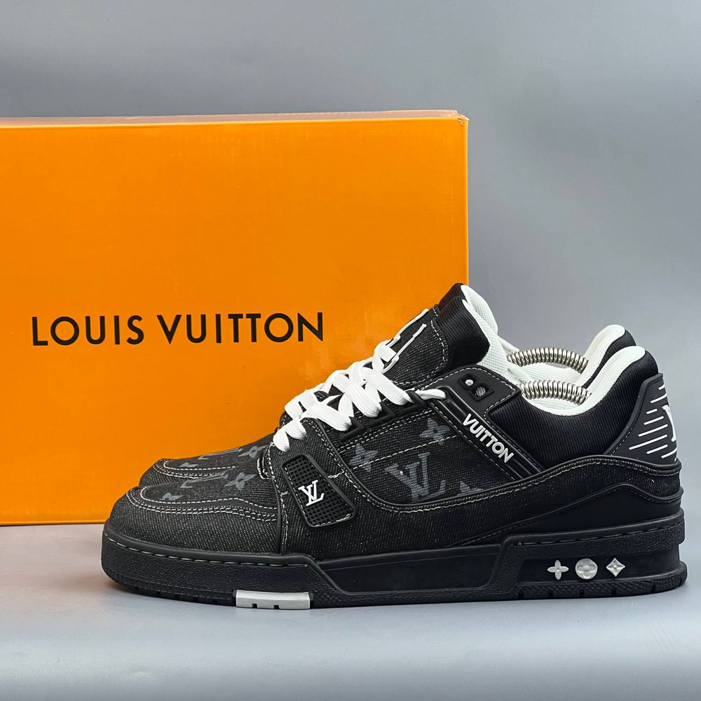 Кроссовки Louis Vuitton #490 (черн.)