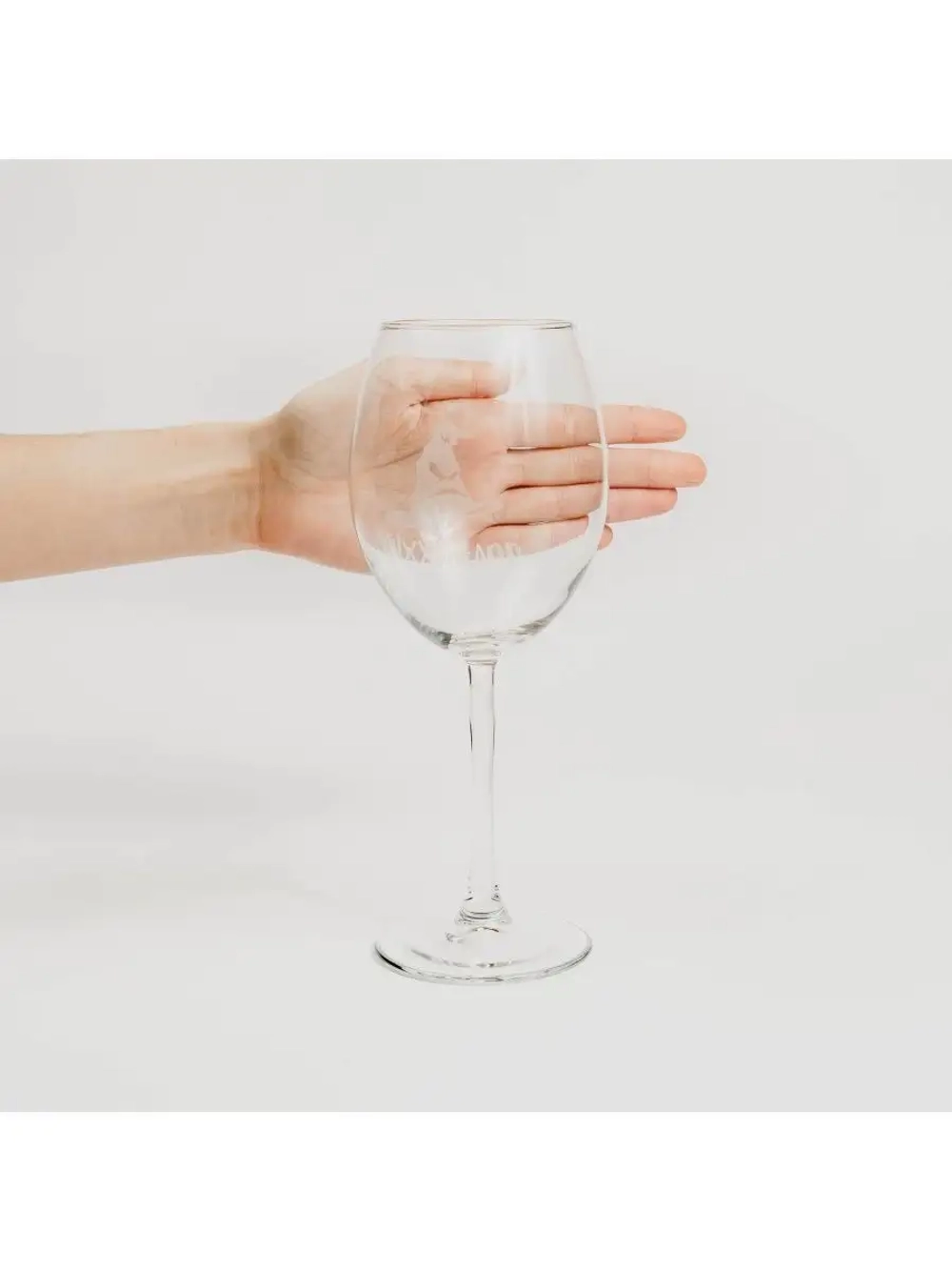 Бокал для вина с гравировкой "Буххиндор" 600 мл