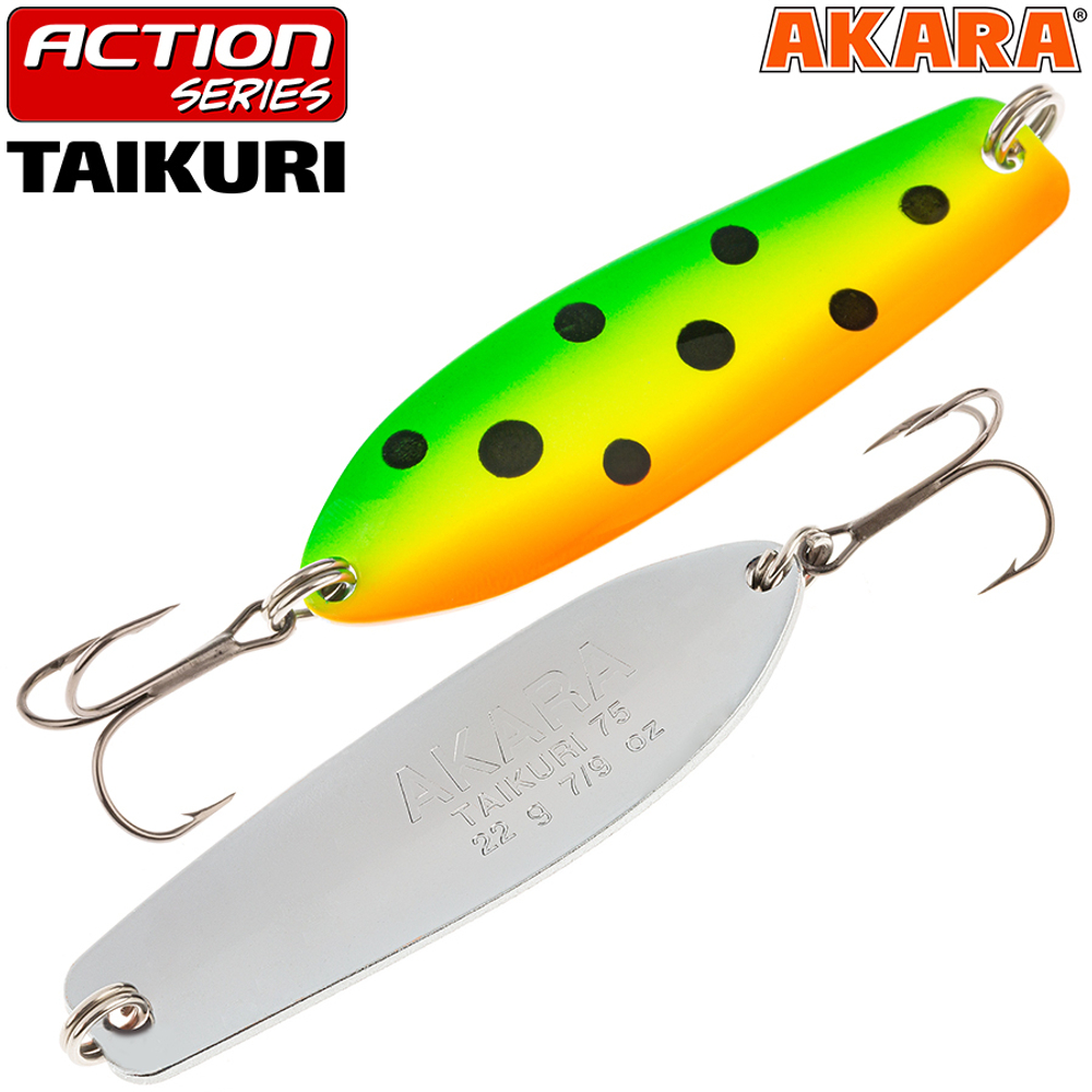 Блесна колебалка Akara Action Series Taikuri 75 22 гр. AB93
