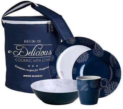 Набор небьющейся посуды Living on board, 16 предметов (10267498)