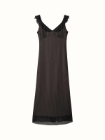 Платье в горошек