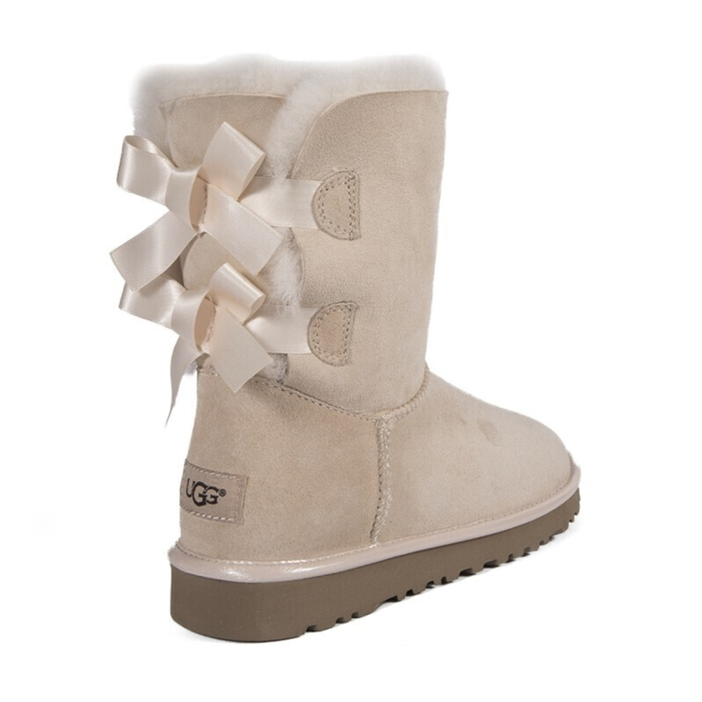 Угги Bailey Bow Metallic Slate II