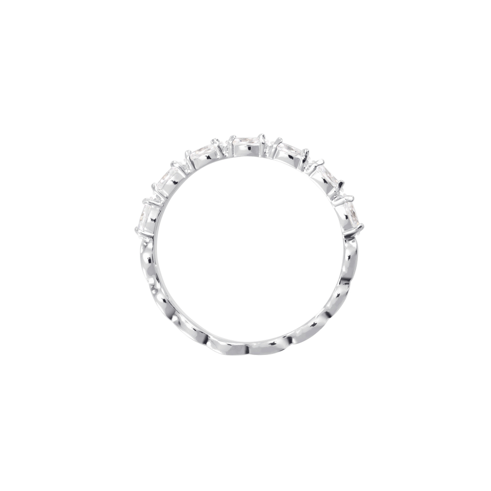 VITTORE: кольцо MARQUISE CZWH/RHS 60