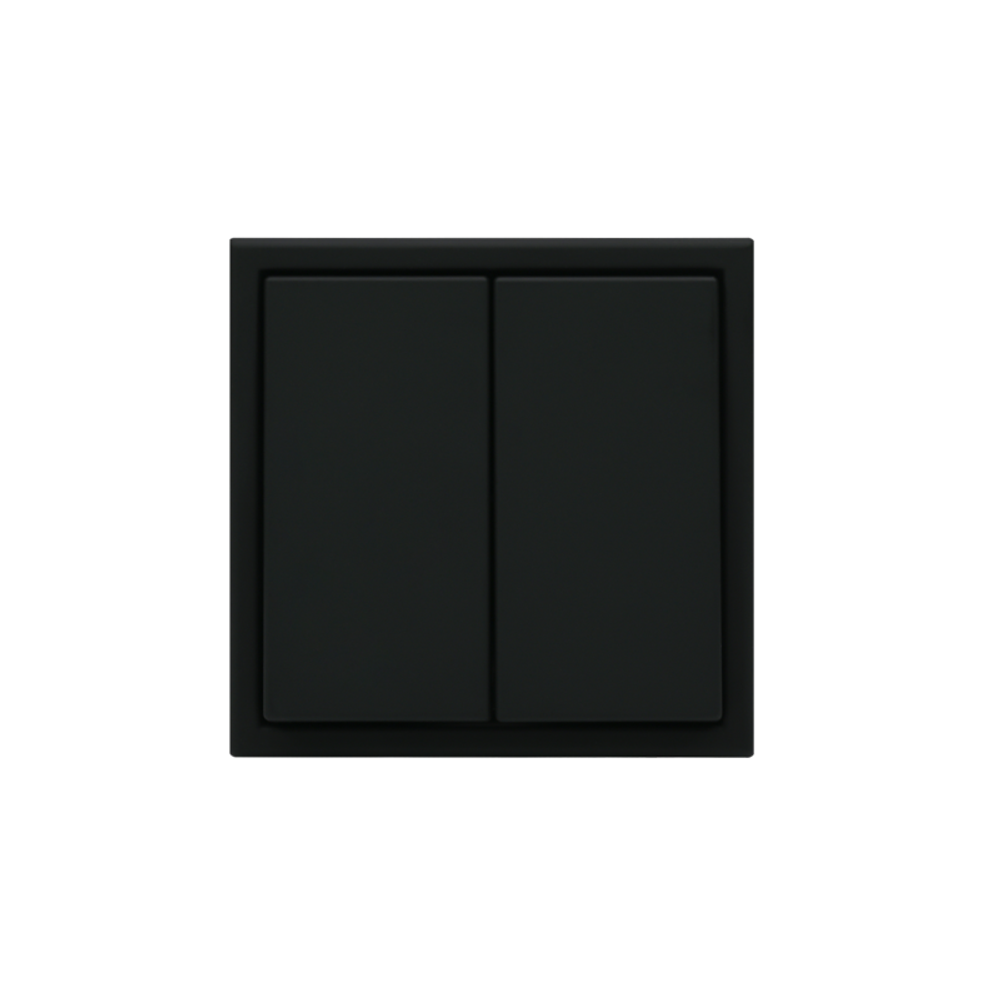 Выключатель 2-кл. ArtGallery (сх. 5) 10AX механизм карбон SE GAL001051