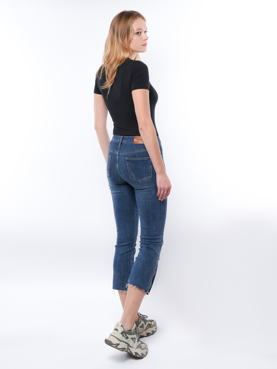 Брюки женские джинсовые