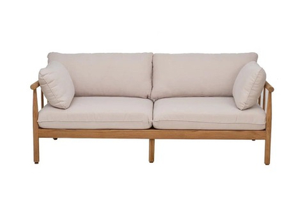 Диван из тика Joygarden БУНГАЛО 2-х местный, бежевый