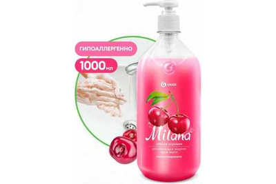 GraSS жид.крем-мыло Milana Спелая черешня 1л