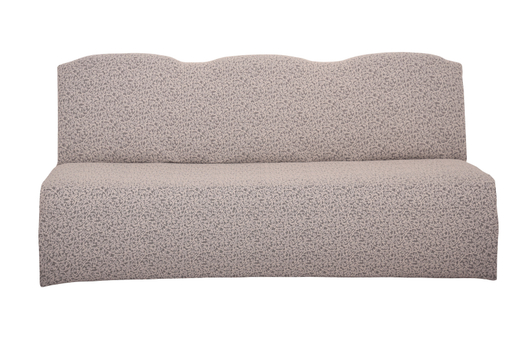 Чехол на трехместный диван без подлокотников Жаккард, цвет Слоновая кость