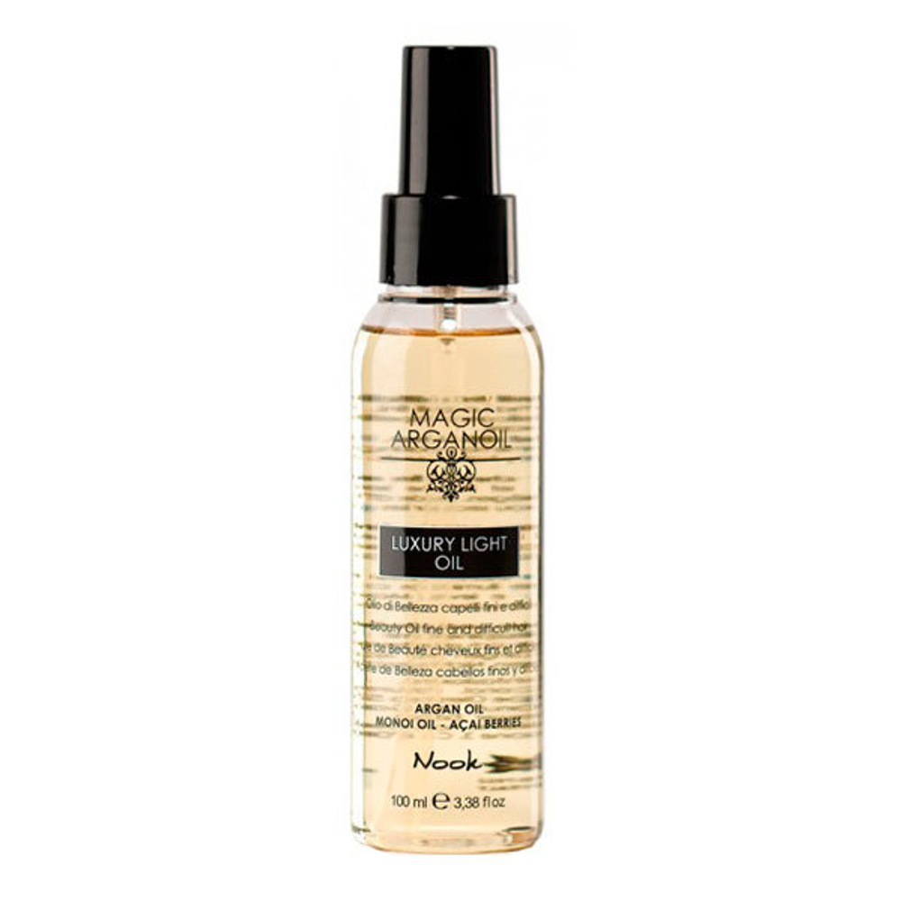 Масло-люкс для тонких и непослушных волос Магия Арганы Nook Magic Arganoil Luxury Light Oil 100мл