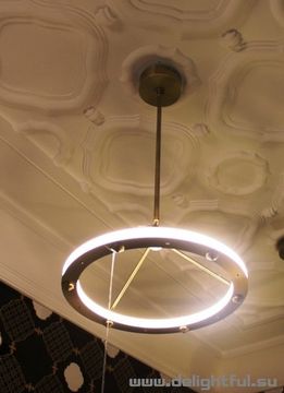 replica Halo Circle Pendant