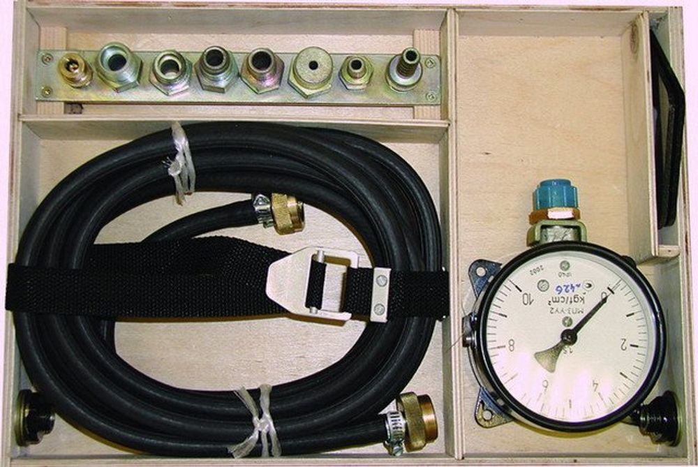 Прибор для проверки пневматического тормозного привода М100.02
