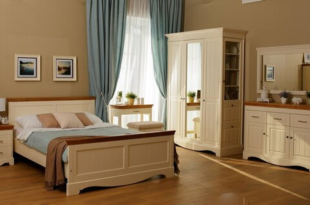 арт. 8273 Шкаф Дания 3-створчатый +торец полки №5 Ш1540хГ625хВ2080