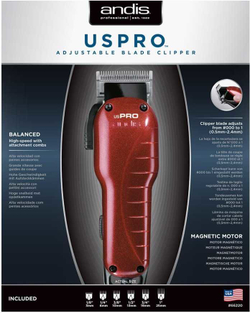 Машинка для стрижки Andis usPro Adjustable US-1 Red (66220)