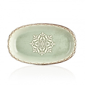 Блюдо овальное l=29 cм,фарфор,серия "ROME"